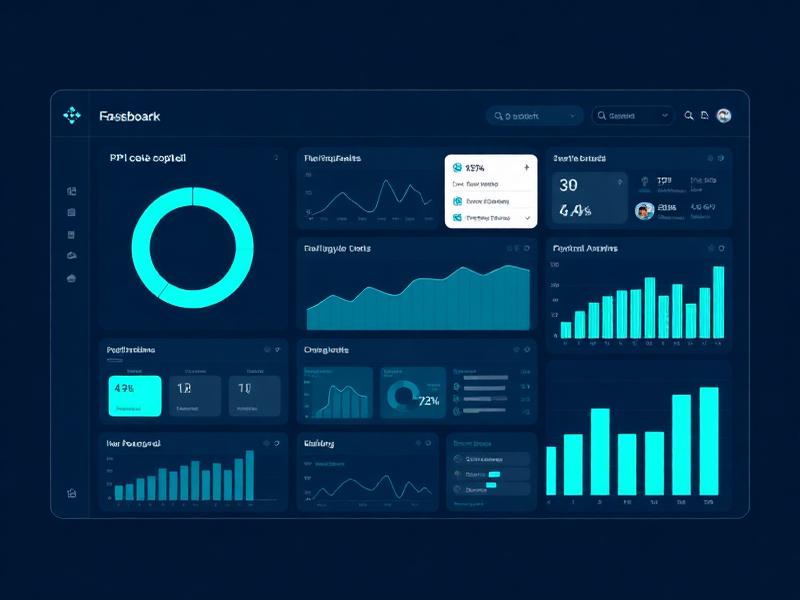 Analytics dashboard for fintech