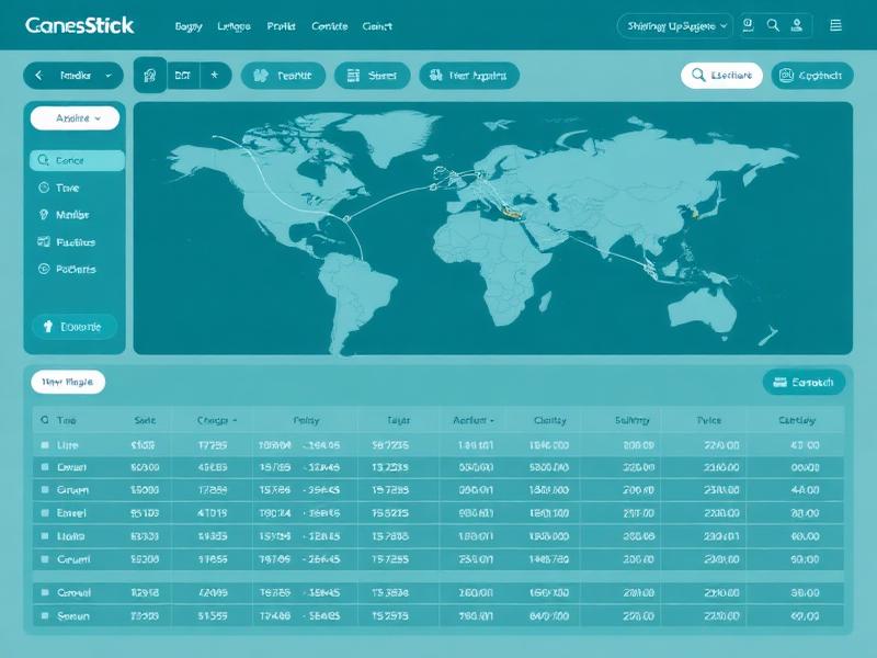 Operations portal for logistics